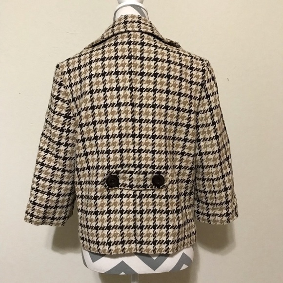 Live A Litttle medium houndstooth 1 button blazer - Picture 2 of 3